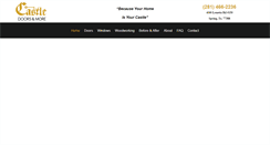 Desktop Screenshot of castledoors.net